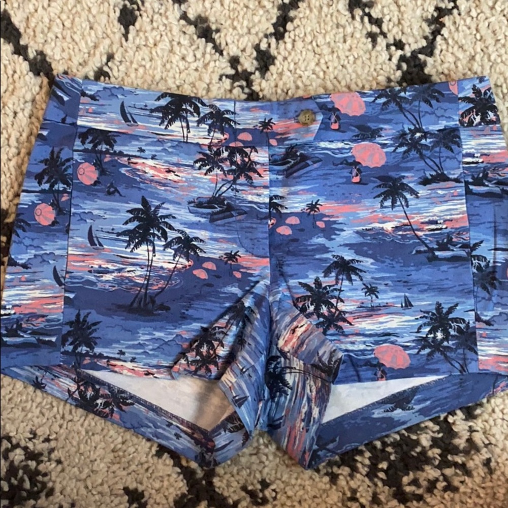 Tropical J. Crew Chino Shorts
